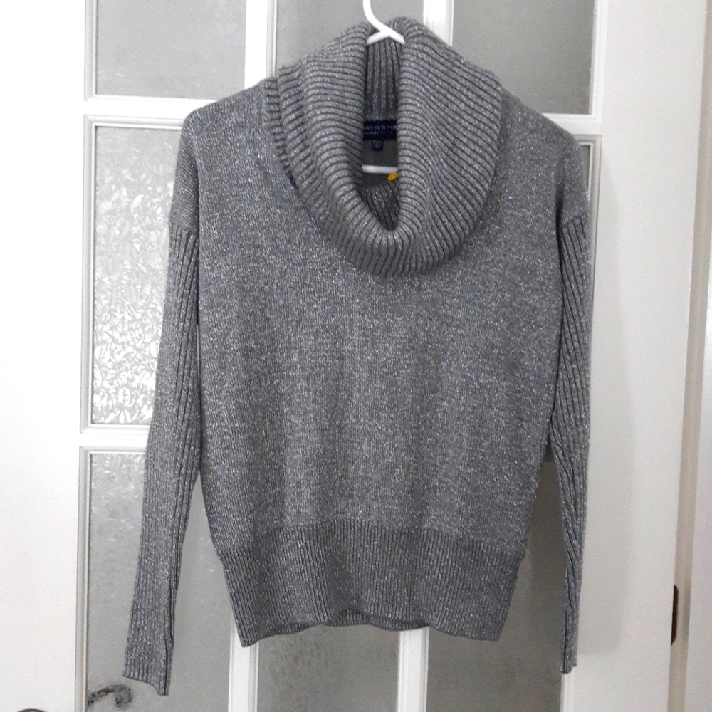 Jones New York, metallic sweater